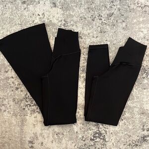 Offline by Aeri Crossover Wide Leg Flare & Crossover 7/8 Leggings Back to School